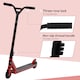 image 5 of HOMCOM Stunt Scooter Complete Trick Scooters Kick Scooters Teenagers Red