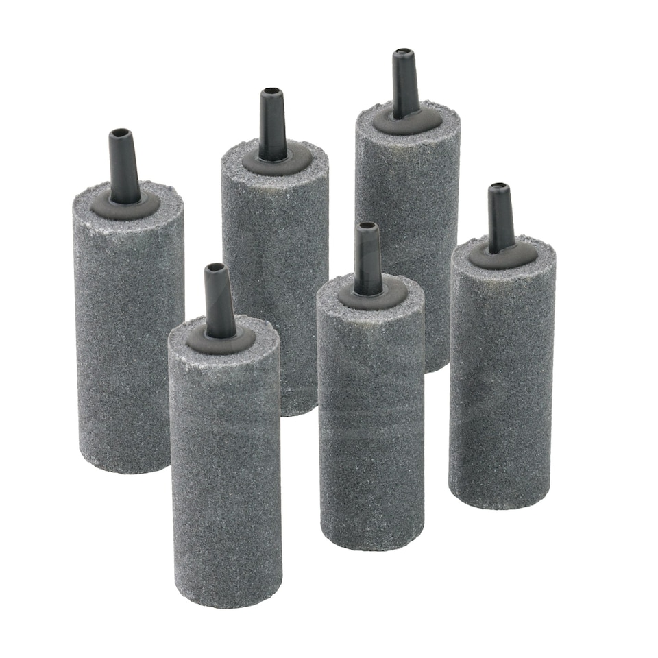image 1 of Pisces 20 x 50mm Pond or Aquarium Airstone - 6 Pack