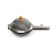 image 2 of Kikkerland Huckleberry Popcorn Maker Portable Campfire Basket for Popping Kernels