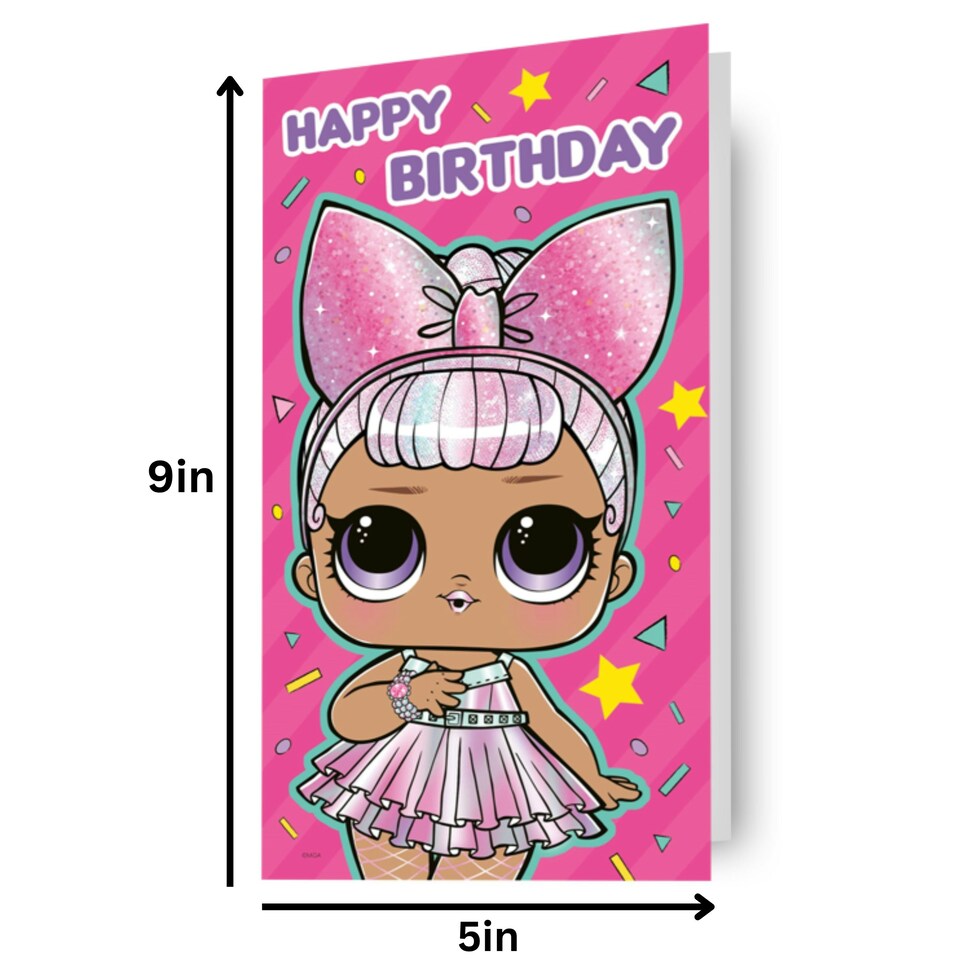 image 1 of LOL Surprise 'Happy Birthday' Card