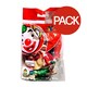 image 1 of Globos Payaso Latex Marble Effect Balloons (Pack of 5) - Multicoloured - One Size