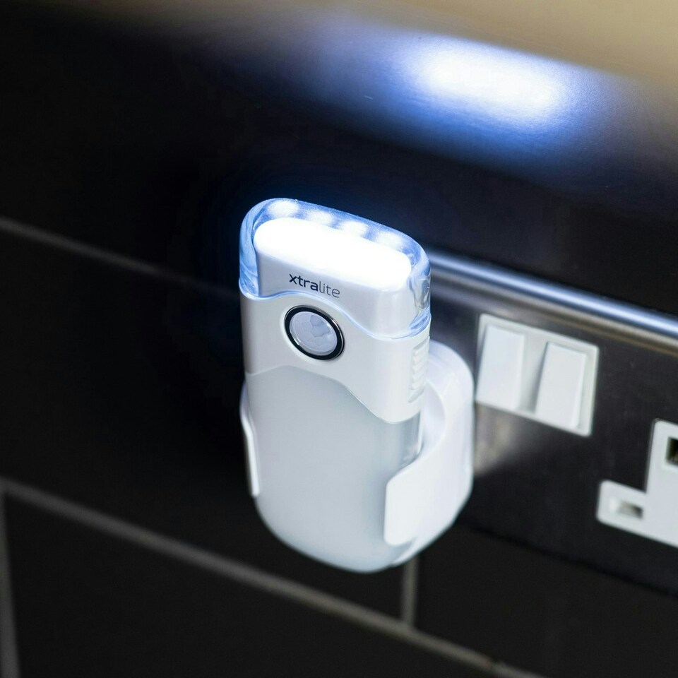 image 1 of Xtralite Nitesafe Duo Rechargeable Night Light & LED Torch – Automatic Power Failure Light with Motion Sensor, Dual Night Light Modes