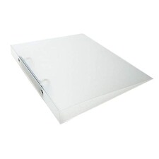 Pack of 10 A5 Slim Clear Translucent Ringbinders by Janrax