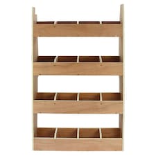 Nissan Primastar Plywood Van Racking Unit Brown