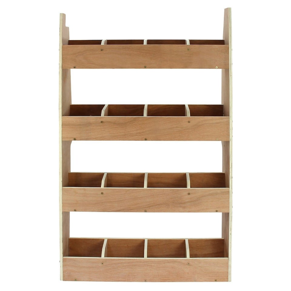image 1 of Nissan Primastar Plywood Van Racking Unit Brown