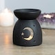 image 2 of Something Different Mystical Moon Cut Out Oil Burner - Black - One Size