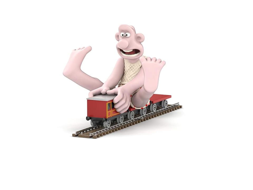image 1 of Corgi Wallace & Gromit The Wrong Trousers Wallace & Wagon