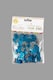 image 6 of 90th Confetti Blue & Silver - 14g, 4 Pack