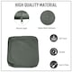 image 9 of Outsunny Cushion Cover Replacement Patio Rattan Furniture Seat Cover Grey Grey