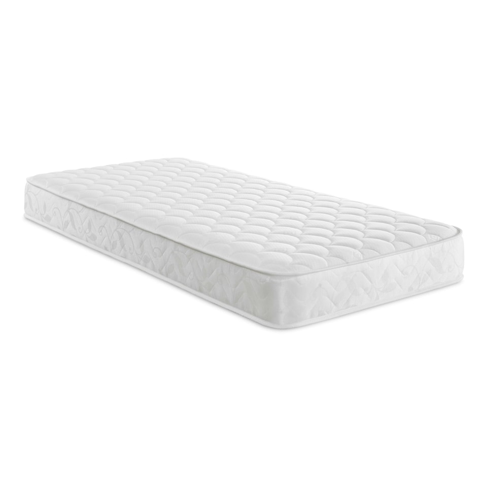 image 1 of Shell Design Hybrid Mattress - 18cm Deep, Soft Feel | White | Single