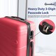 image 5 of Groundlevel 4 Piece Regency Hard Shell Travel Luggage Trolley Set | Blue | Navy