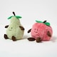 image 1 of Homescapes Apple and Pear Doorstop Set of 2