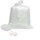 image 2 of 10 Cubic Ft White Polystyrene Bead Filling Bean Bag Refill Booster Top Up Bean Balls