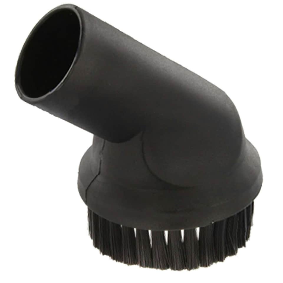 image 1 of SPARES2GO Round Dusting Brush Tool compatible with Karcher Vacuum Cleaner (35mm)