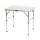 image 1 of 75cm Portable Folding Outdoor Camping Kitchen Work Top Table | White
