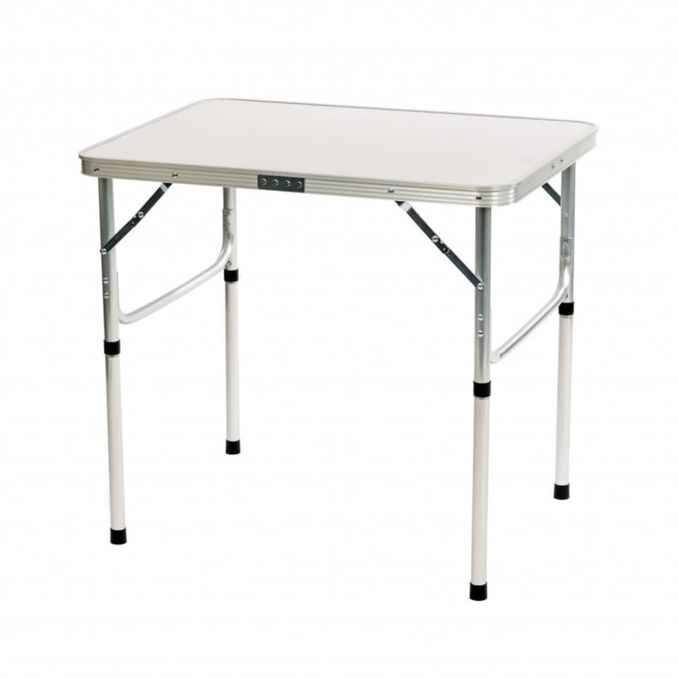 image 1 of 75cm Portable Folding Outdoor Camping Kitchen Work Top Table | White