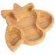 image 1 of Tiny Dining Children's Bamboo Suction Unicorn Plate - White White