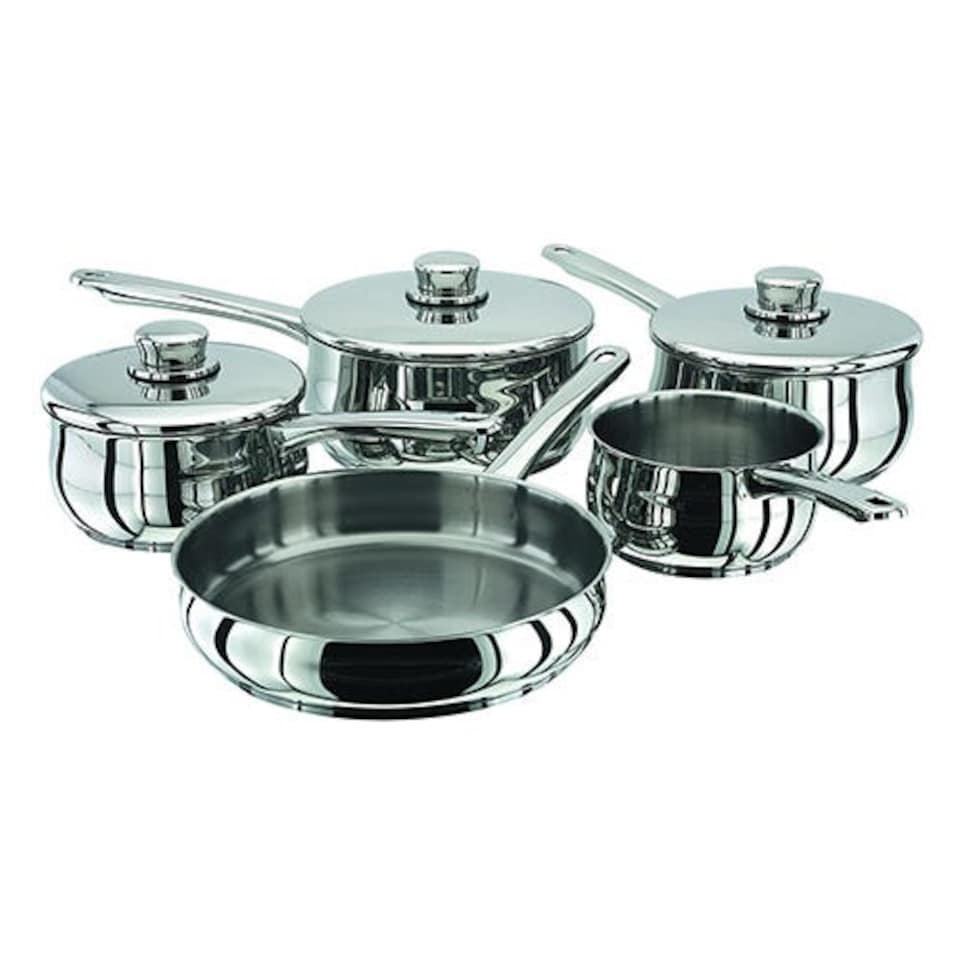 image 1 of Stellar 1000 Classic 5 Piece Saucepan Set