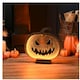 image 2 of 30cm Light up Halloween Pumpkin Infinity Decoration with Orange LEDs