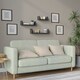 image 2 of Set of 3 U-Shaped Floating Wall-Mounted Shelves | Black | 1
