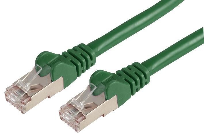 PRO SIGNAL - 2m Green Cat6a LSOH RJ45 Ethernet Patch Lead