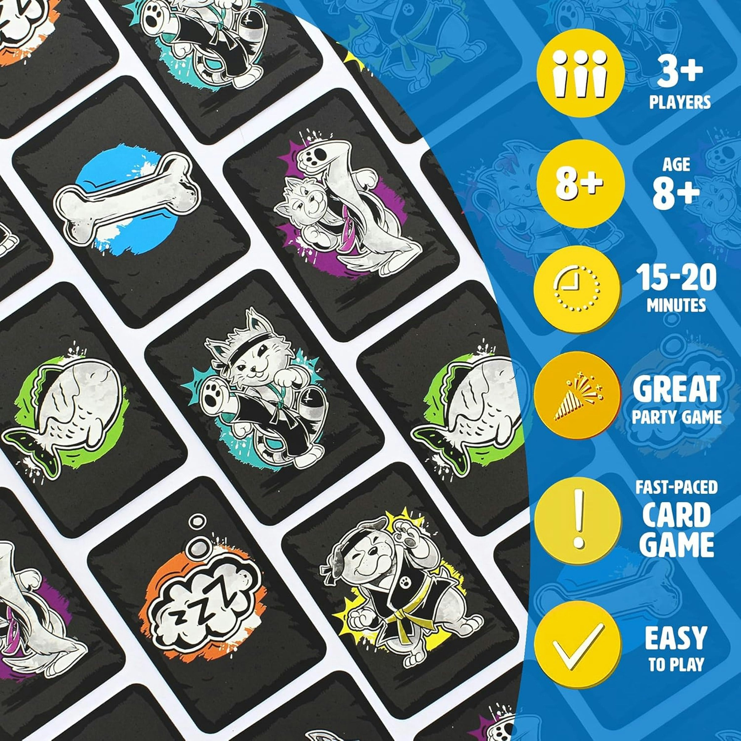 Canine Chaos Kartenspiel – Schnelles Tauschspiel Mit Promi-Hunden, Für 2–8 Spieler