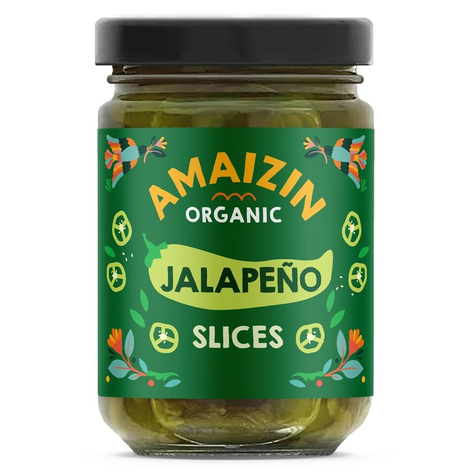 image 1 of Organic Jalapenos Slices 150g (Amaizin)