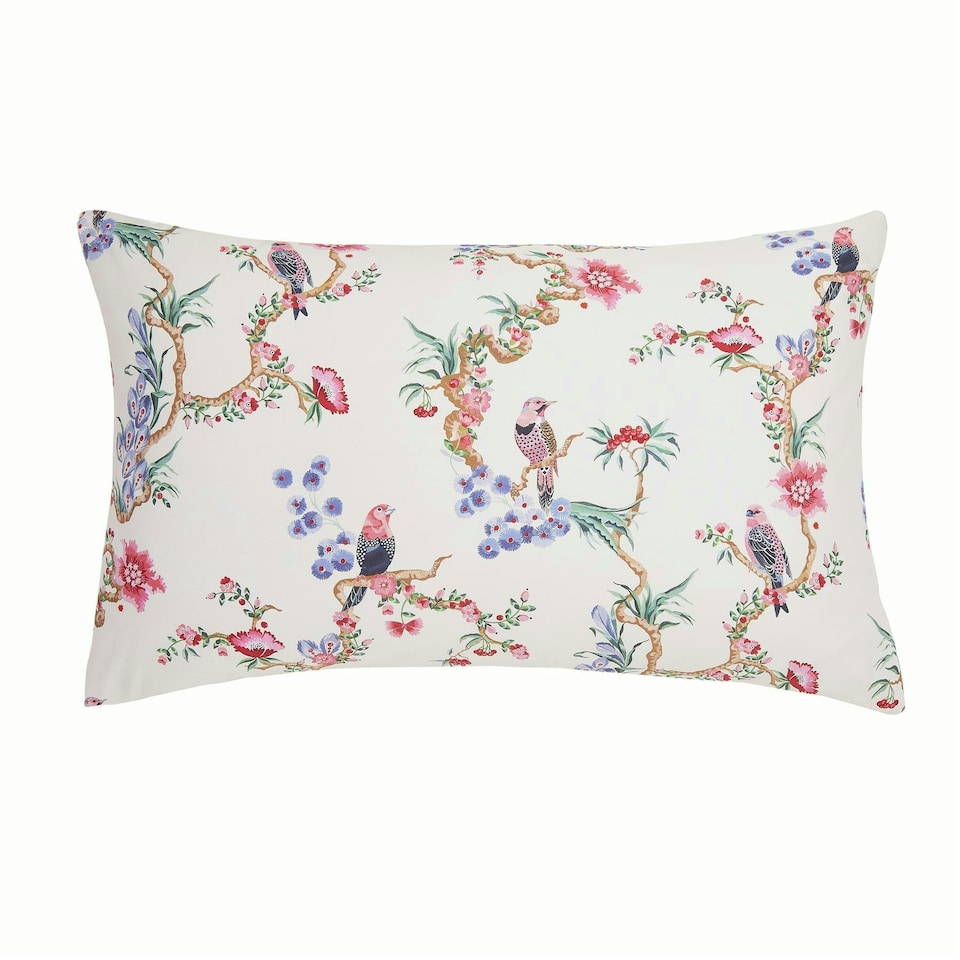 image 1 of Cath Kidston Birds of a Feather Pink Duvet Cover Set Pink | Double
