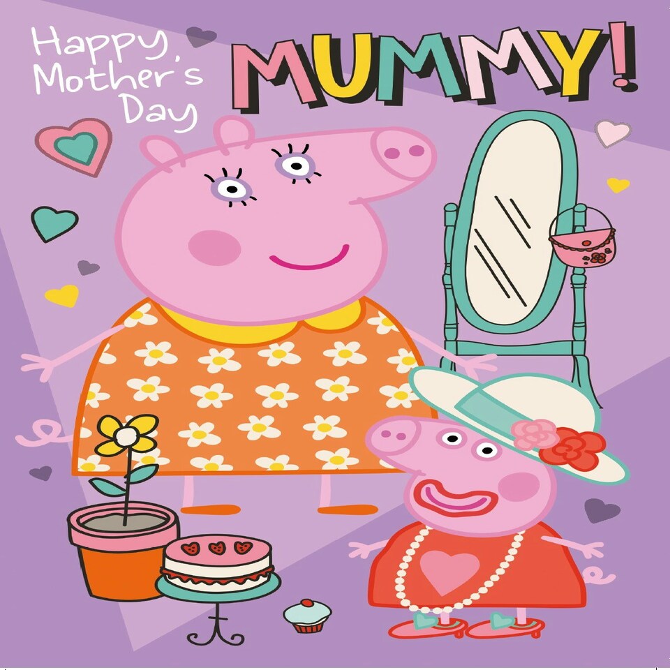image 1 of Peppa Pig 'Mummy' Mother's Day Card