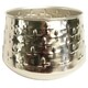 image 3 of 18cm Silver Cross Metal Planter by Leaf