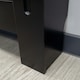 image 4 of Stylish MDF Black Horizontal Design Radiator Cover - Adjustable