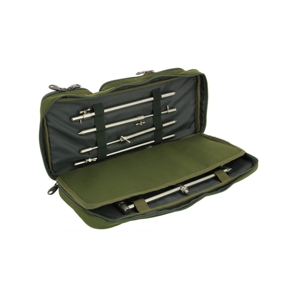 image 1 of NGT Buzz Bar Bag Twin Section Multi Pocket Storage - Black N/A
