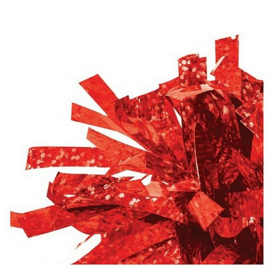 image 1 of Bristol Novelty Balloon Weight - Red Holographic - One Size Red