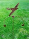 image 2 of Spitfire Wind Rocker Double Bare Metal/Ready to Rust - Steel - W54 x H148.5 cm