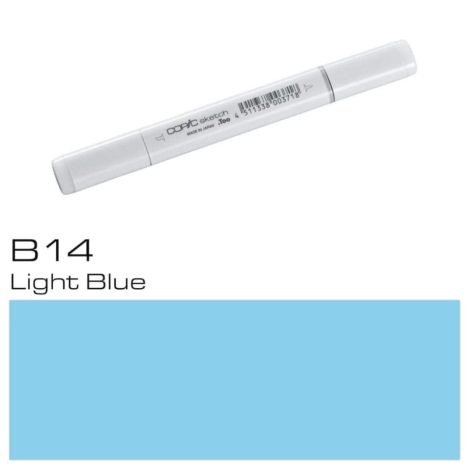 image 1 of Copic Sketch Marker, Light Blue, Single Pen
