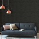 image 2 of AS Creation Lizzy London Baroque Textured Wallpaper - Charcoal Grey - 33ft x 21in Black