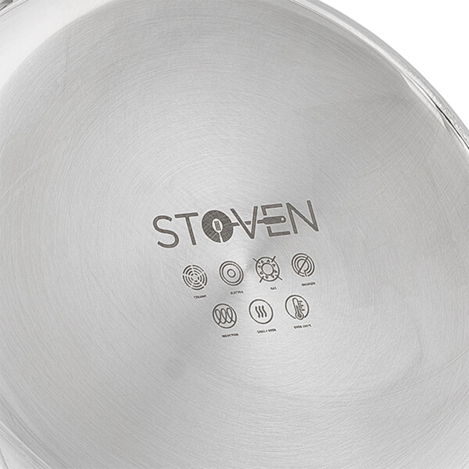 image 1 of Stoven Hextra 28cm Non-Stick Skillet