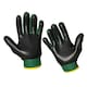 image 2 of Murphys Unisex Adult Contrast Gaelic Gloves - Grey/Green/Yellow - L