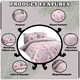 image 3 of VELVETIO Samantha Complete Duvet Cover Set with Fitted Sheet Breathable Bedding Quilt