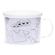 image 2 of Color Your Own Mug | White | Football Theme | 1