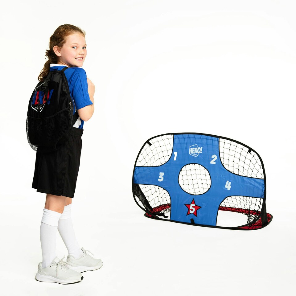 image 1 of Football Flick Hero Strikers Goal Pack - Pop-up reversible Football Goal