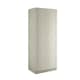 image 1 of Shaker Taupe Grey Double Wardrobe with Shelves Grey