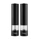 image 3 of Cooks Professional Electric Salt & Pepper Mill Set | Adjustable Grind Settings | Simple One-Button Operation | Matt Black