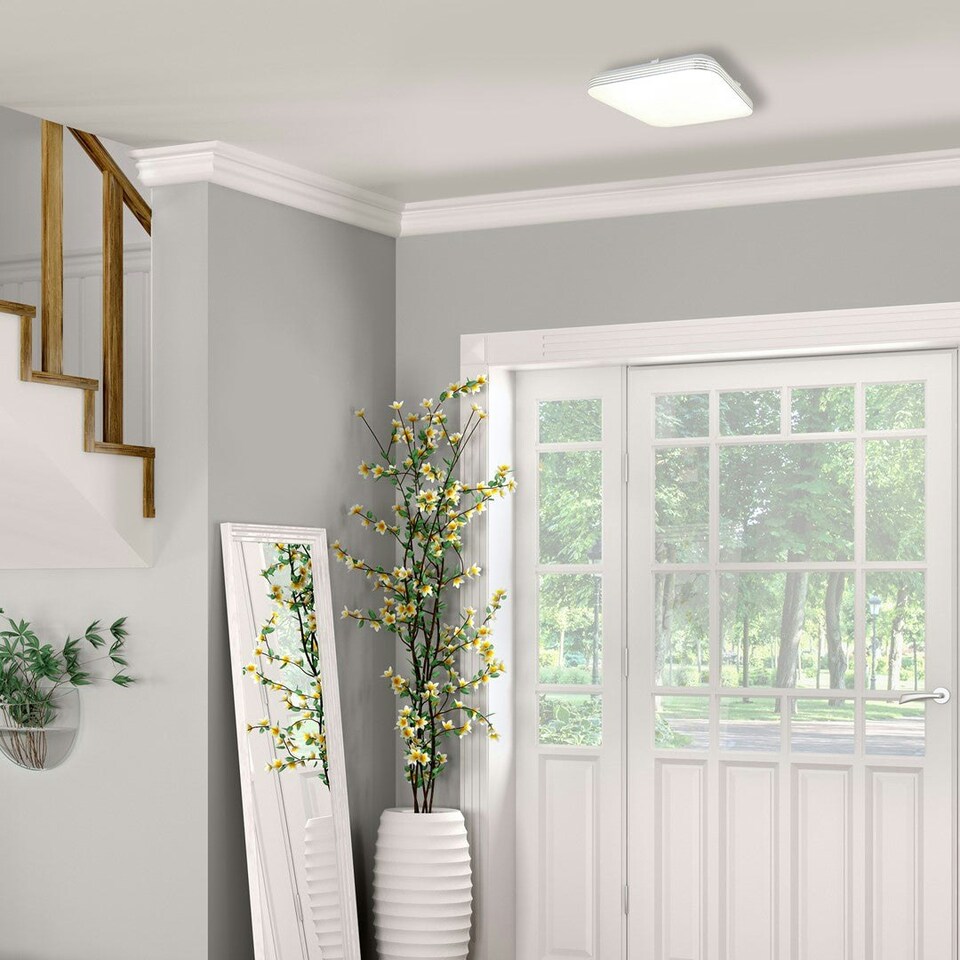 image 1 of Milagro Ceiling Lamp Ajax 17W Led White
