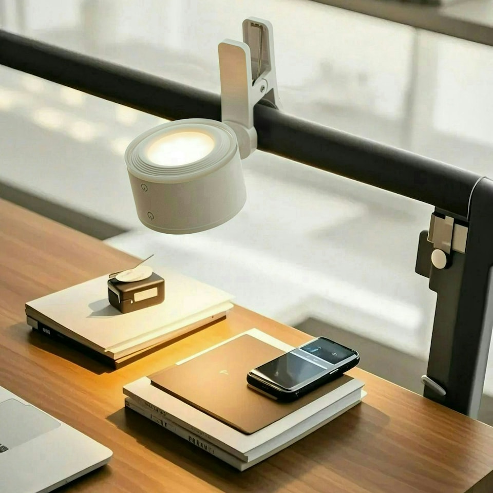 image 1 of Xtralite Geo Circular LED Magnetic Lamp White
