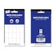 image 1 of Pack of 510 White 19mm x 12mm Self Adhesive Labels