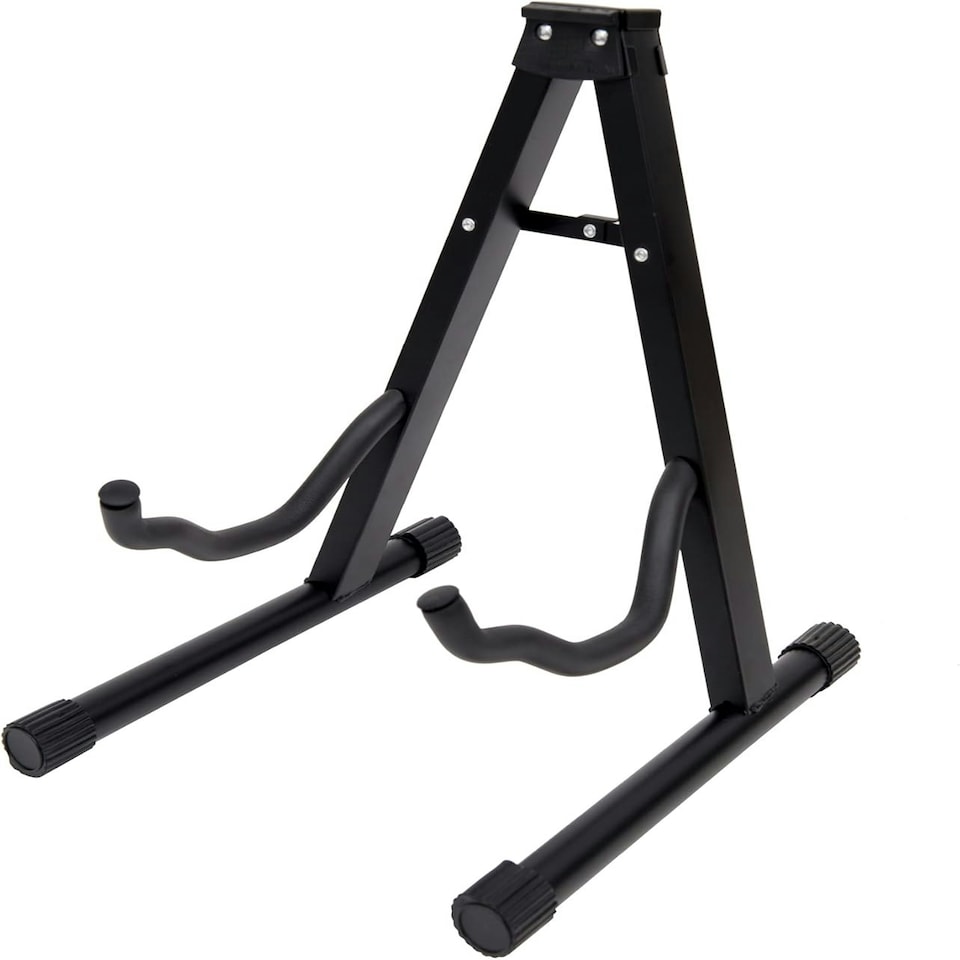 image 1 of Straame Universal Foldable A-Frame Guitar Stand – Sturdy & Portable