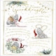 image 1 of Bears With Decorations And Lights Granddaughter Christmas Card