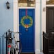 image 5 of 38Cm Metal Wreath Hanger Red - Adds a Festive Touch to Any Door