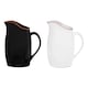 image 2 of Calisto Black Glazed Terracotta Pitcher